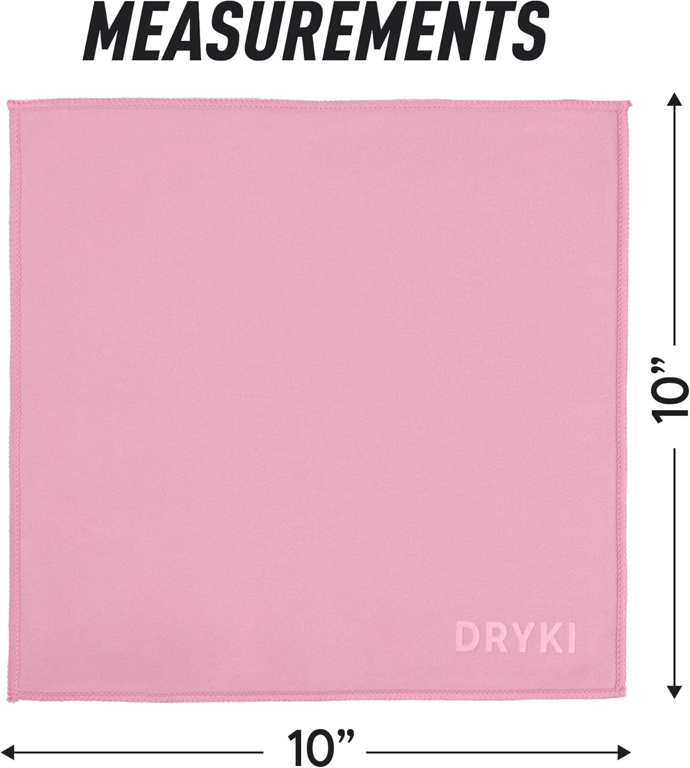 Sweat Absorbing Handkerchiefs - The Original Pocket-Sized Sweat Towels - Quick-Dry Microfiber Sweat Rags for Face, Hands, & Body - Men & Women - Gym, Sports, and Work (Pink: 5 Pack) - Image 9