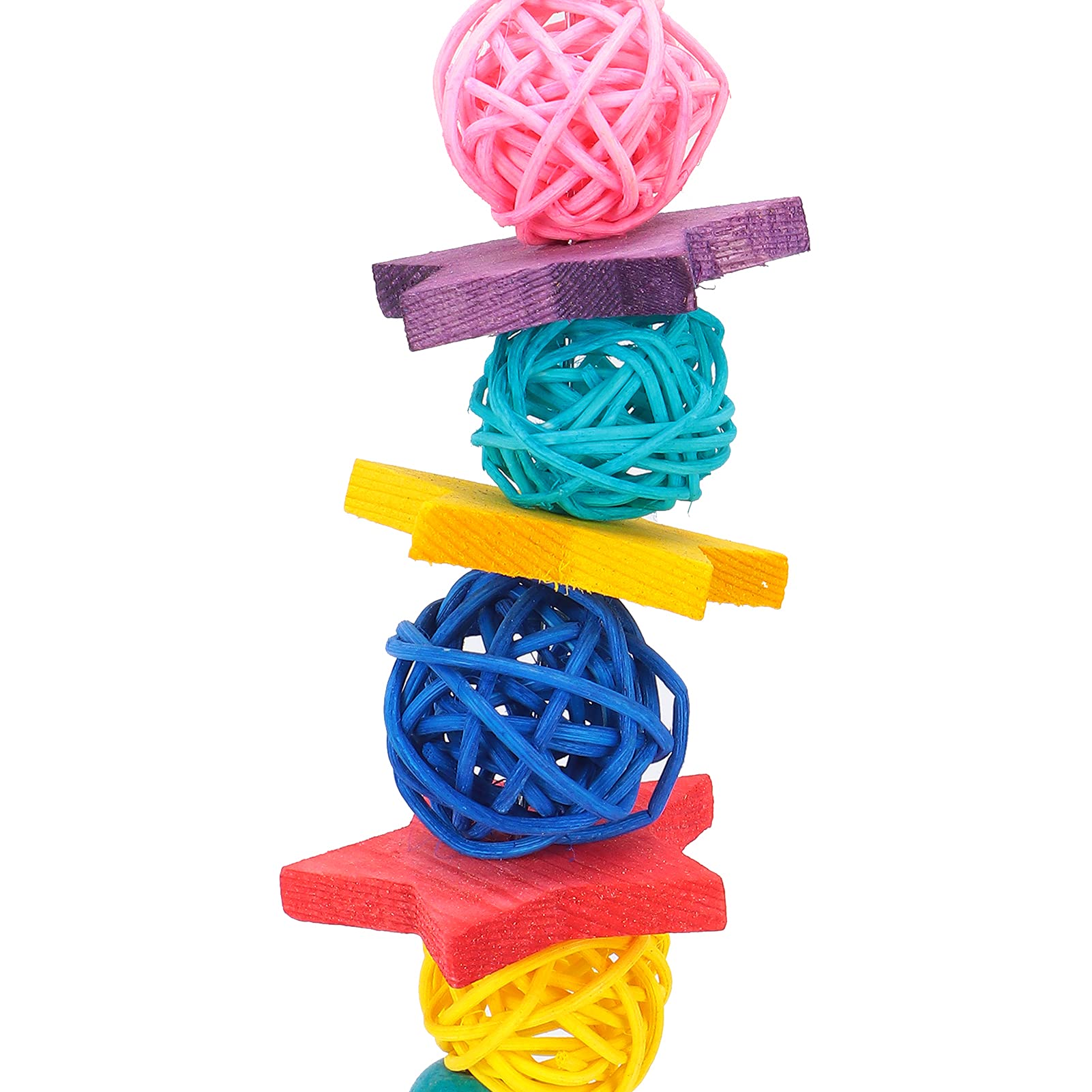 15 Packungen Vogelschaukelspielzeug, Mit Glöckchen Und Leiterperlen, Papageien-Kauspielzeug Zum Aufhängen, Für Kleine Vögel, Sittiche, Nymphensittiche, Sittiche, Wellensittiche