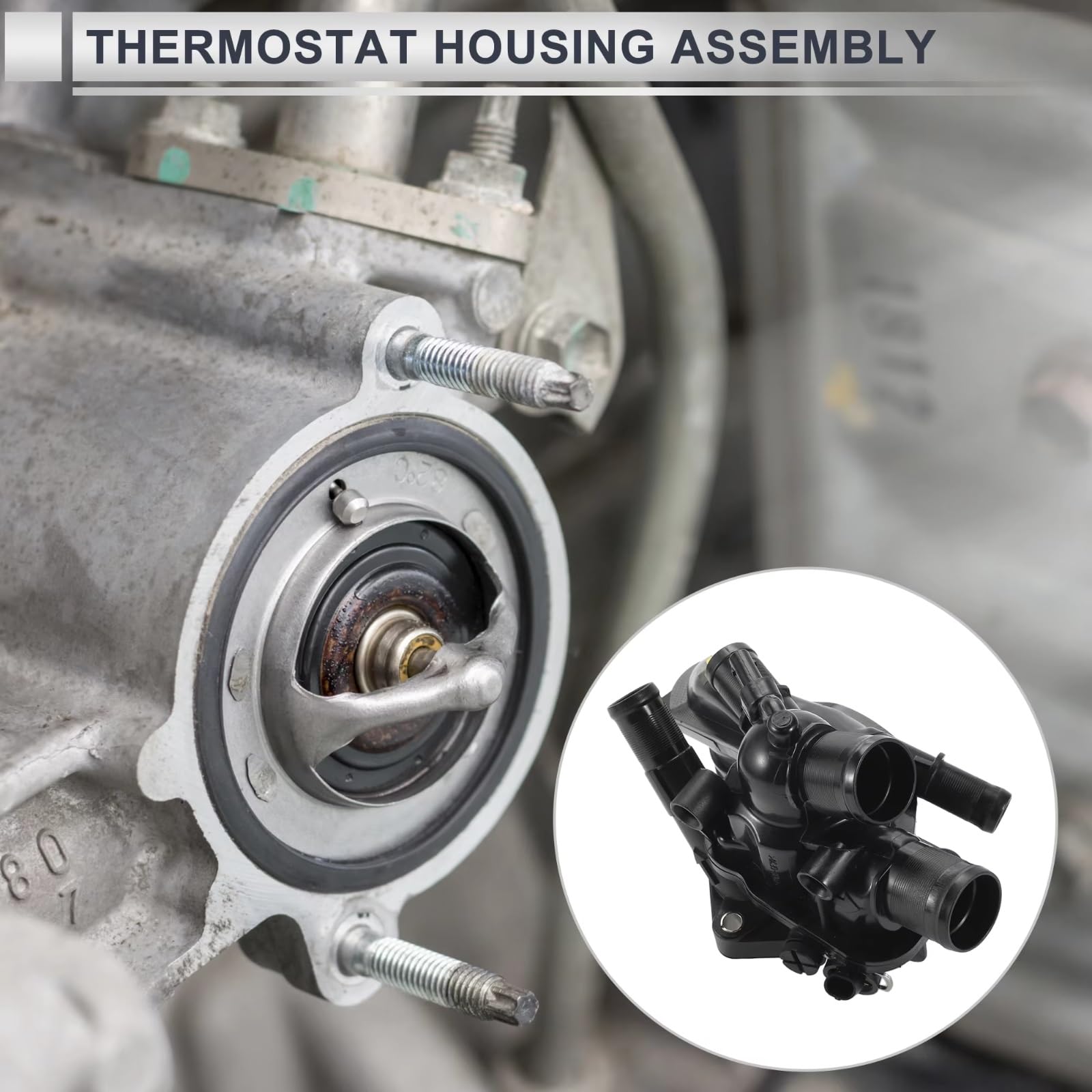 Termostat chłodziwa do Mini Cooper L4 1,6 l (2011-2016), numer części 11538674895