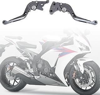 Folding Motorcycle Lever for CBR1000RR BLADE SP 2008-2021, 6 Gear Adjustable Brake Lever, 2Pcs Handlebar Brake Master Cylinder Lever