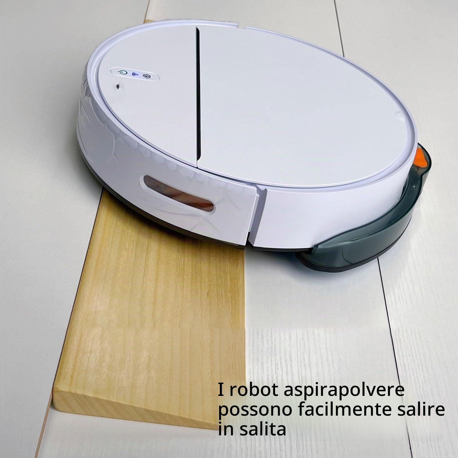 Rampa for Disabili in Legno – Rampa for Sedia a Rotelle Portatile e Leggera – Rampa for Soglia, Gradini, Scooter, Deambulatore e Robot Aspirapolvere, Altezza 1-5 cm(50 * 18 * 3.5cm)