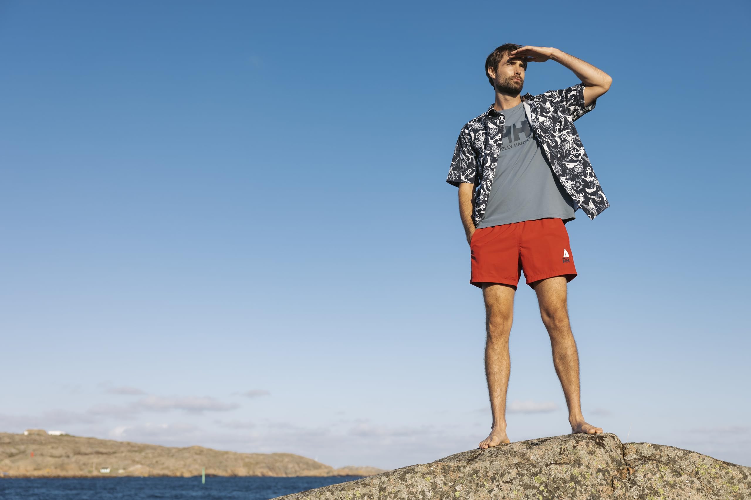Helly Hansen Fjord Qd SS Shirt 2.0 Chemise à Bouton Bas Homme