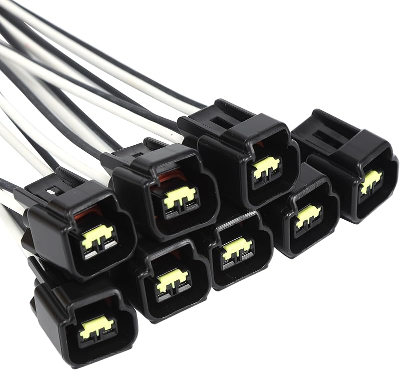 Conector do Chicote da Bobina de Ignição SWYLANSKY para Ford, Lincoln e Mercury – Kit com 8 unidades