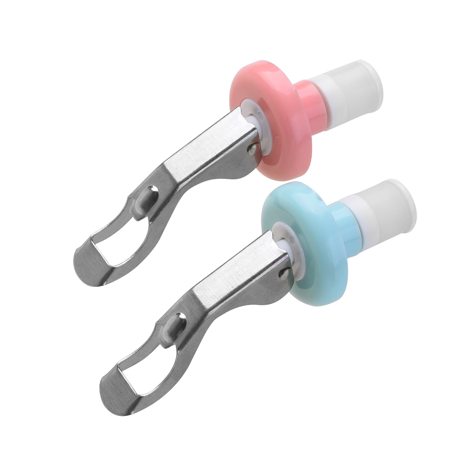 Buy Kloud City Pack of 2 Flip Top Wine Bottle Stopper With Pocket