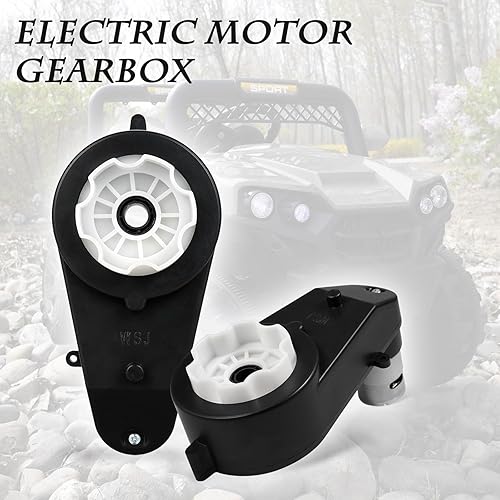 Miniatura 6 de Caja de cambios para niños, 2 unidades, 550, 12 V, motor de 30000 rpm, RS550, 12 V, con caja de engranajes, piezas de repuesto para niños
