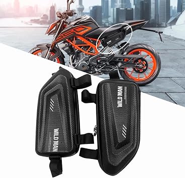 FOR DUKE 200 250 DUKE DUKE 400 2024 motorcycle modified side bag waterproof triangle side bag hard shell bag duke 200 250 duke duke 400 2018-2024+ Motorcycle Accessories