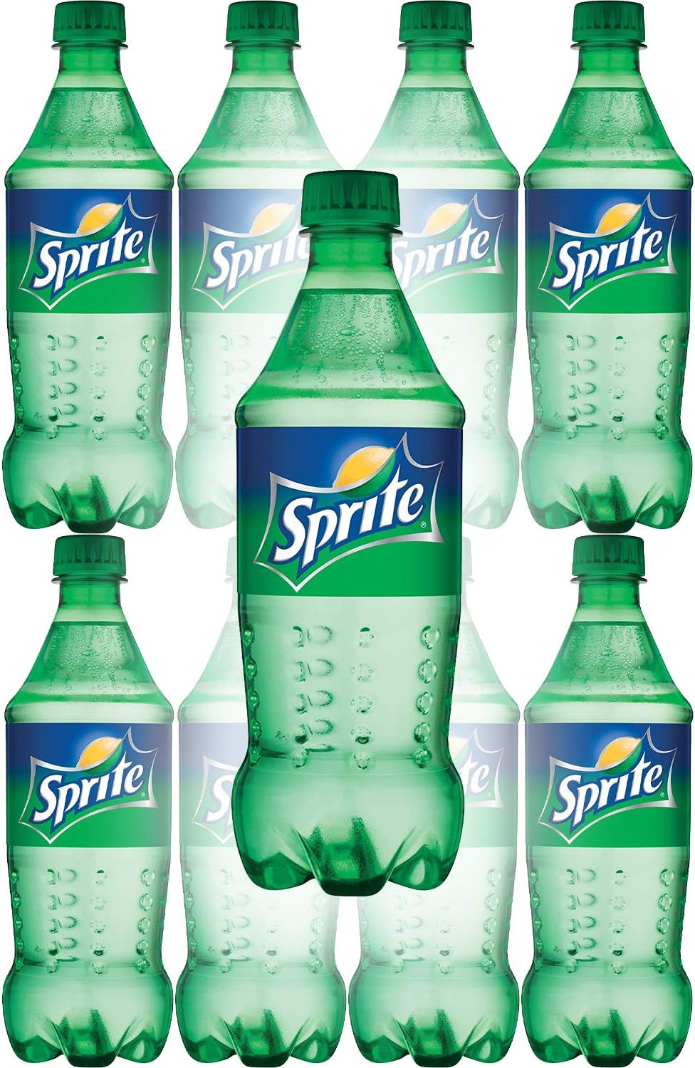 SpriteLemon-Lime Soda, Natural Flavors, 20 Fl Oz Bottle (Pack of 8, Total of 160 Oz)