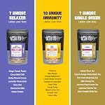 Tiesta Tea - Tiesta Dégustation de feuilles molles Tea Échantillonnage à haute teneur en caféine & Iced Tea | Prime Tea Échantillon avec noir, à base de plantes, fruit, vert & Origine unique Tea Mélanges - 45 Pouches d'échantillons refermables
