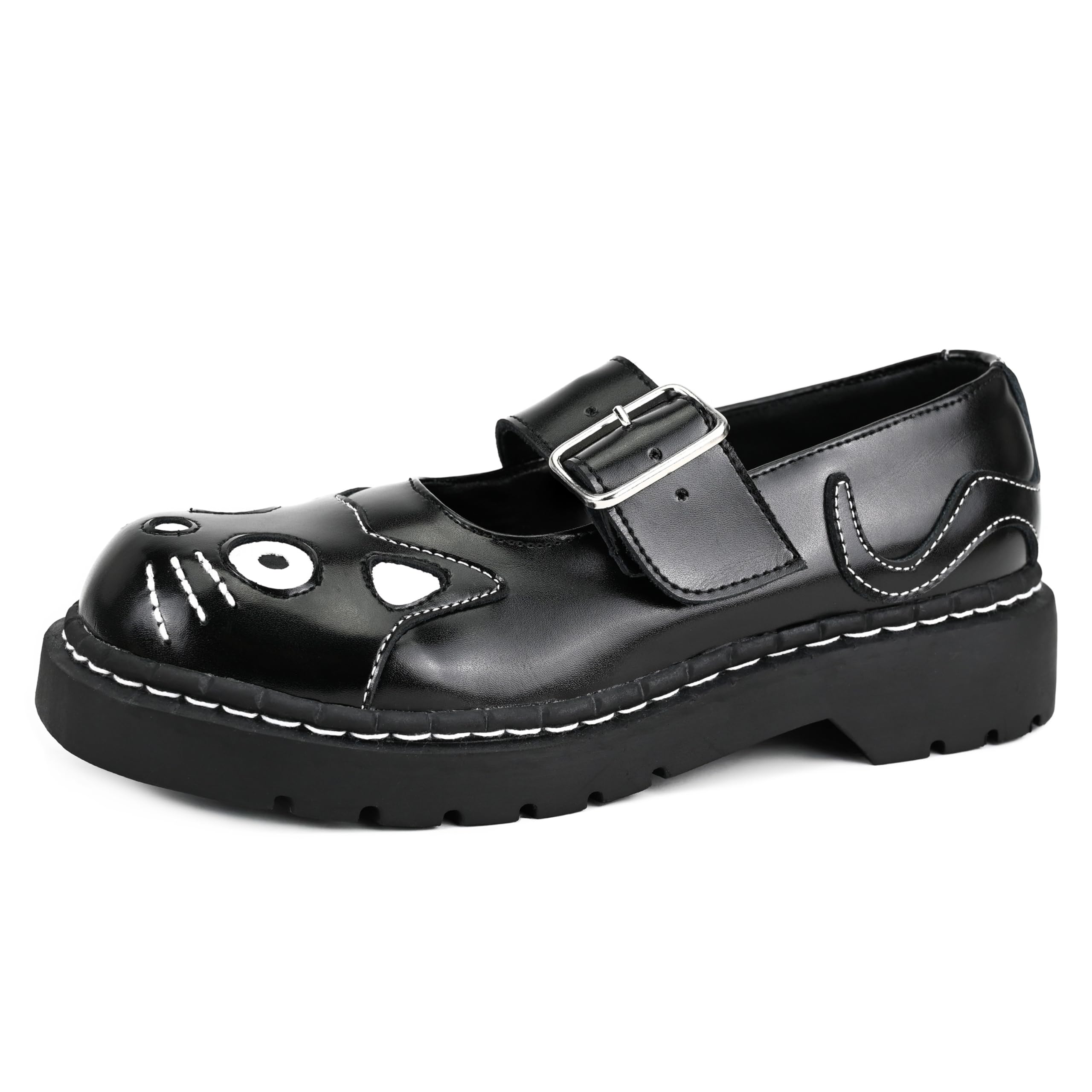T.U.K. Anarchic Mary Jane - Scarpe da Donna