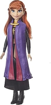 Disney Frozen 2 Anna Fashion Doll with Long Red Hair Skirt Shoes Toy Inspired by Frozen 2