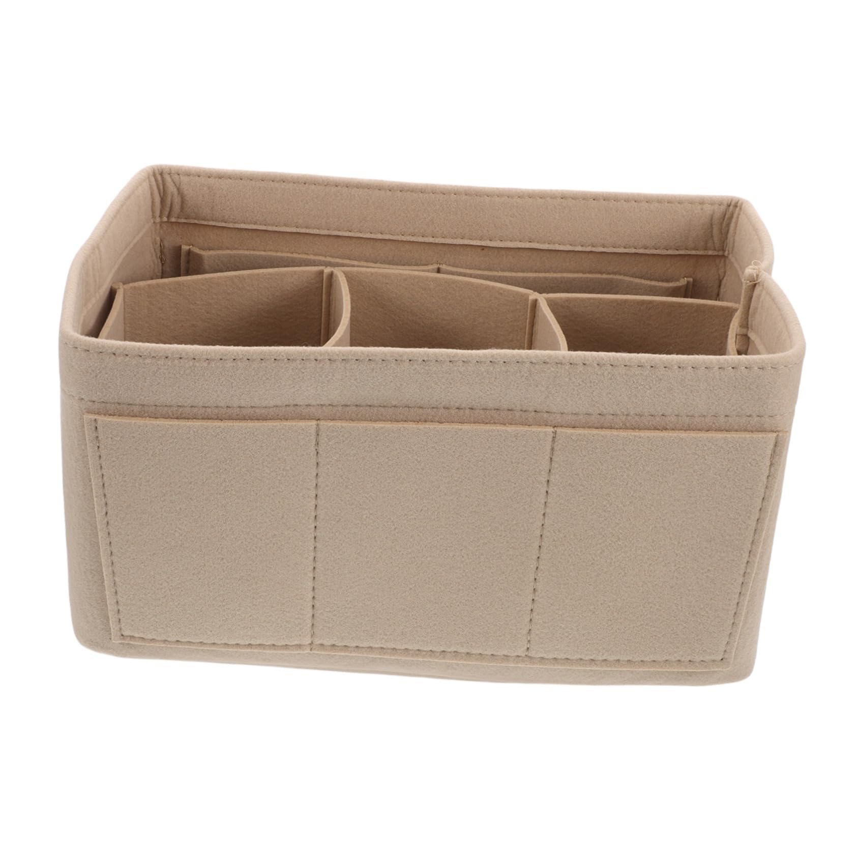 NOLITOY Felt Tote Bag Organizer Insert Multipurpose Purse Holder for Makeup and Storage Durable Craftsmanship with Versatile Design for Everyday Use