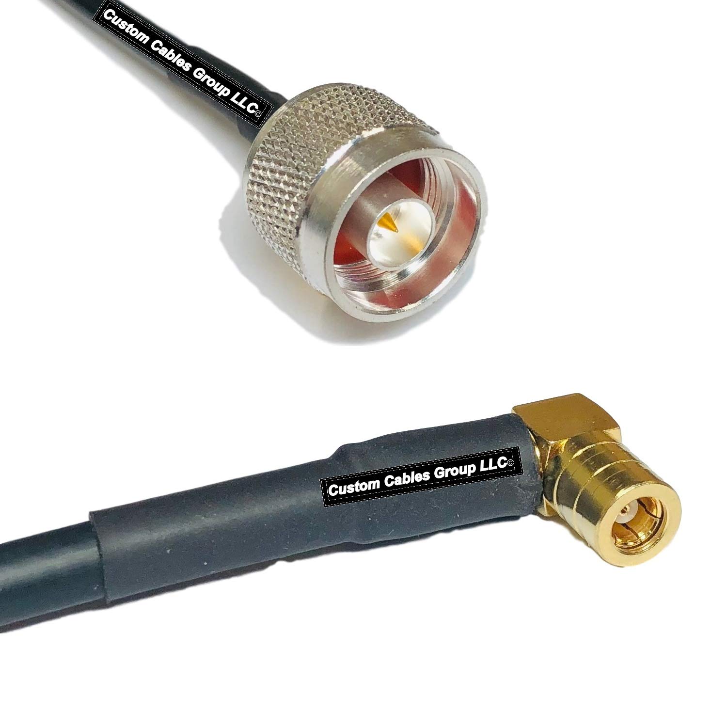 10 feet RG58 N Male to SMB Female Angle RF Pigtail Coaxial Cable