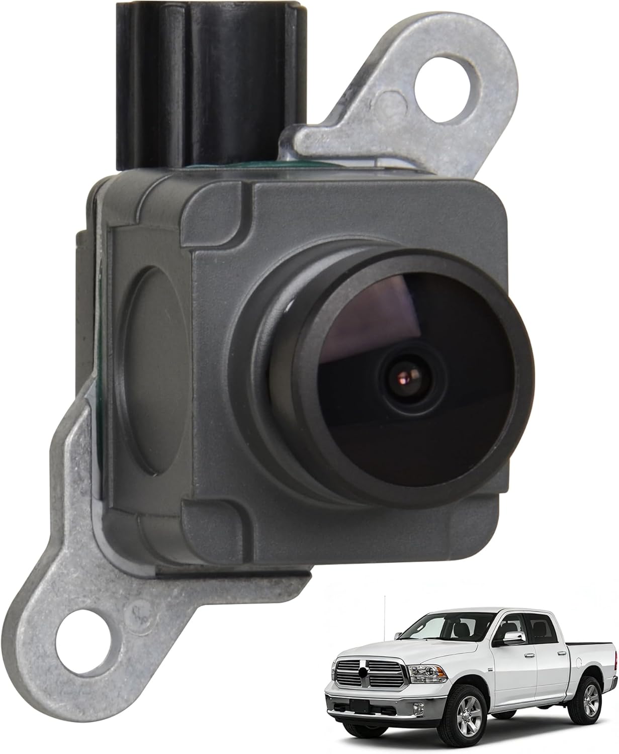 Rear View Backup Camera 56038978AL Compatible with Dodge Ram 1500 2500 3500 4500 5500 2013-2017 Viper 2015-2017, Chrysler 200 Reverse Parking Assist Camera Replace OE 56038978AK 56038978AB