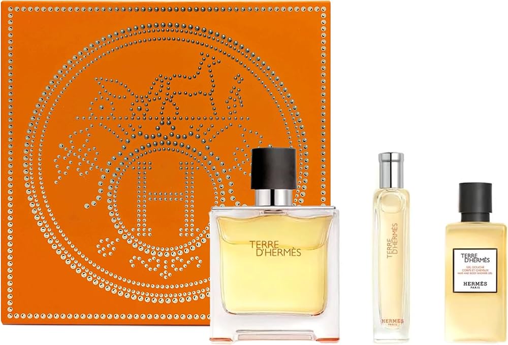 エルメス　パフューム　セット Amazon.com : Hermes Terre d'Hermes Gift Set for Men (Eau de Parfum