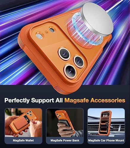 Miniatura 334 de Diaclara - Funda diseñada para iPhone 15 Plus de 6.7 pulgadas, transparente, cuerpo completo, con protector de pantalla, resistente de protección