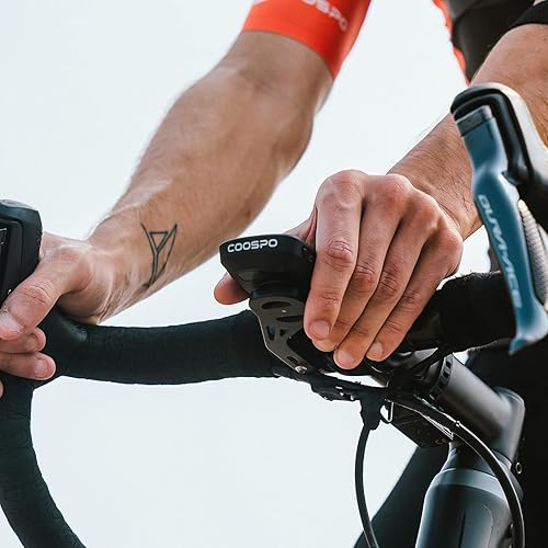 Miniatura 9 de COOSPO CS300 - Computadora de bicicleta con GPS, computadora de ciclismo inalámbrica con pantalla LCD de retroiluminación automática 2.6,