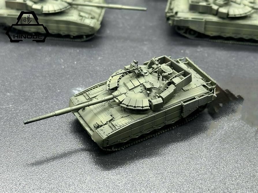 Amazon | HINODE 1/144 完成品 塗装済 ロシア軍 主力戦車 T
