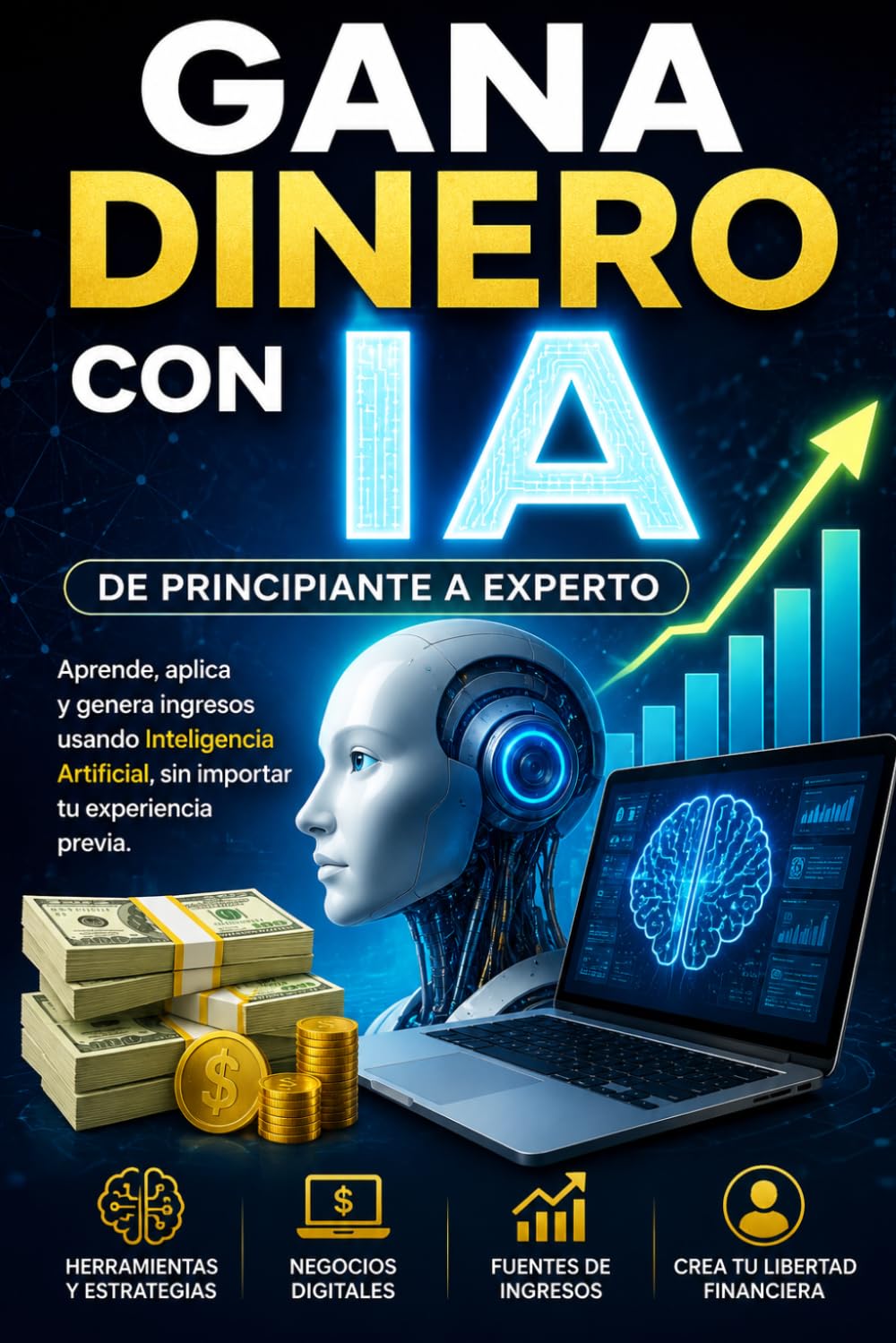 GANA DINERO con IA: De Principiante a Experto