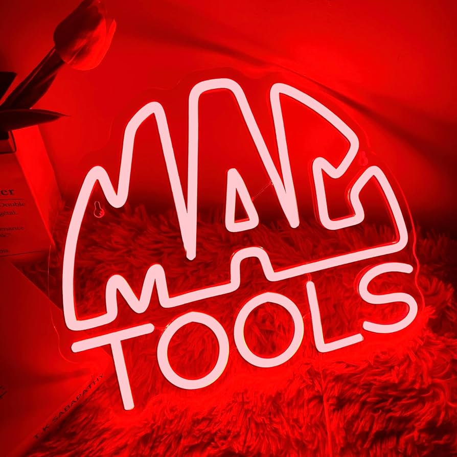 MAC TOOLS ネオンスタイル装飾品 Amazon.co.jp: MAC Tools ガレージ ネオンサイン 壁装飾用 調光機能