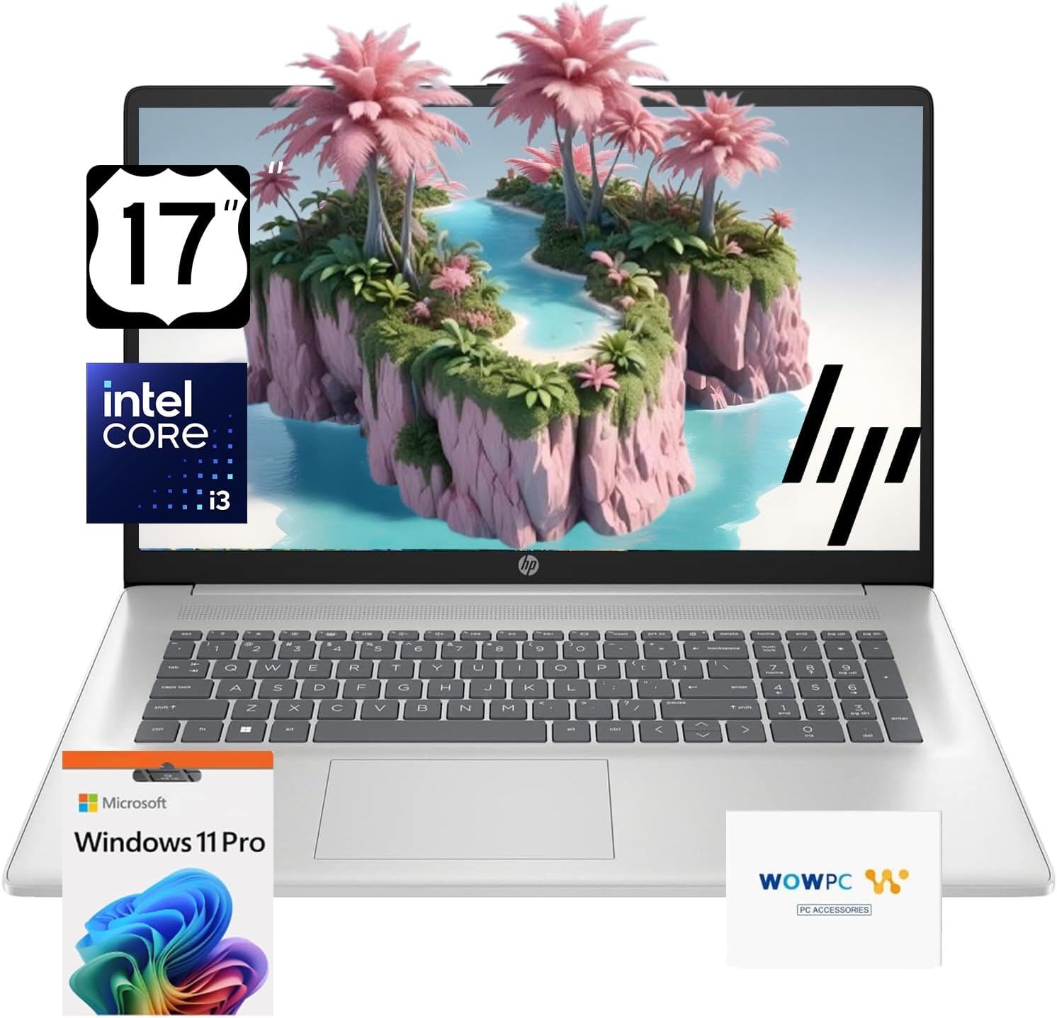 HP 17.3'' Newest Elite Laptop • 12th Gen Intel 6-Core Processor • 64GB RAM • 1TB PCIe SSD & 512GB External Storage • FHD (‎1920 x 1080) Anti-Glare IPS Screen • Type-C • Win 11 Pro • Long Battery