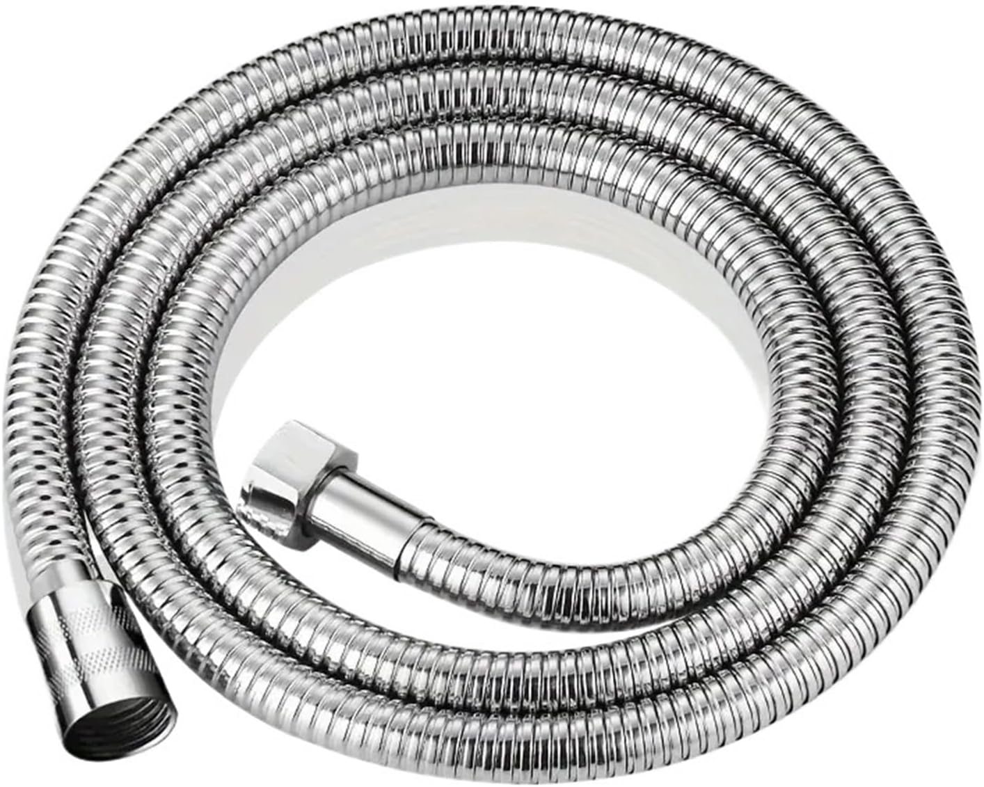 Hose Stainless Steel Flexible Pipe Shower Head Pipe Plumbing for Bathroom Accessories(1.5m)