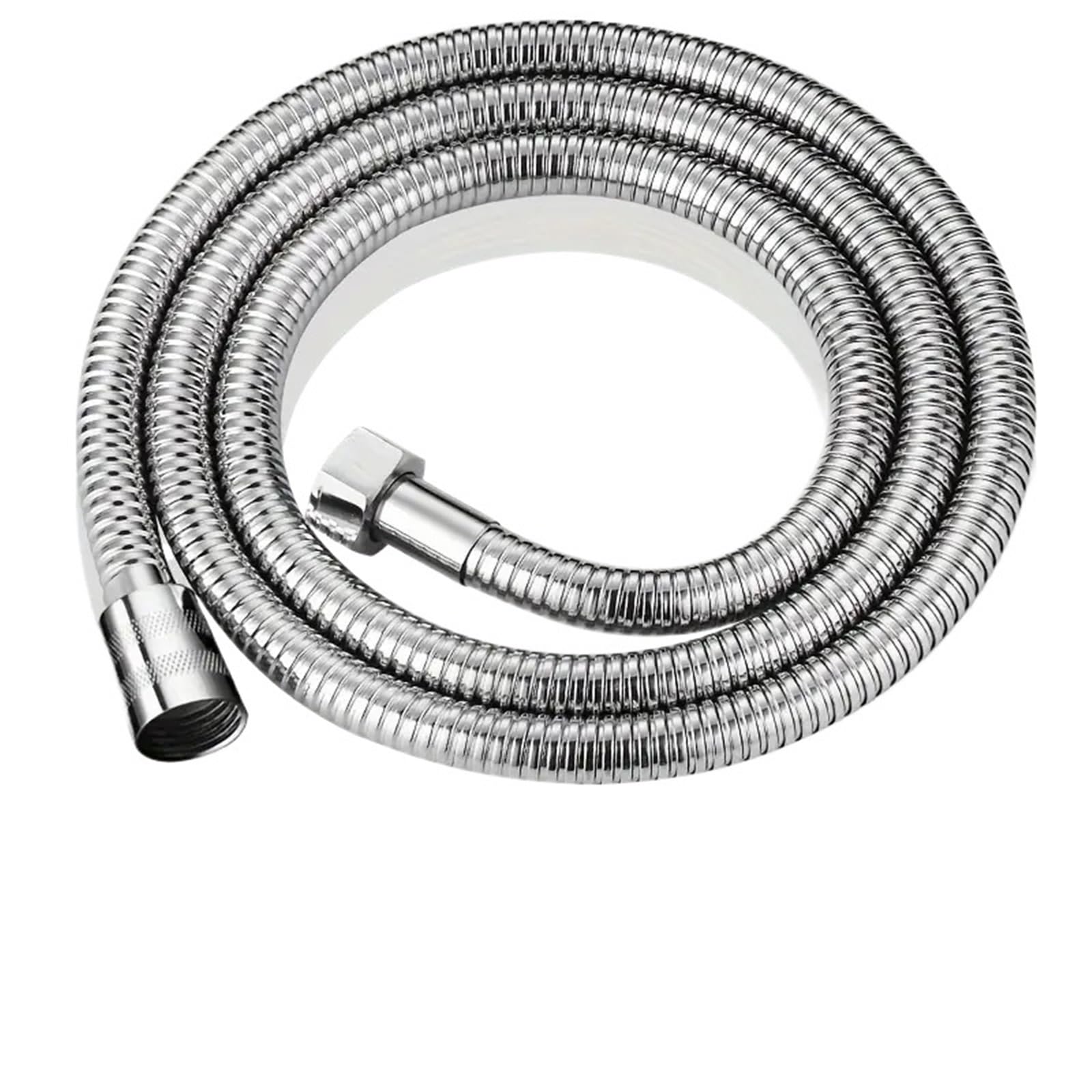 Lyxygmv 1.5M Shower Hose Stainless Steel Flexible Pipe Head Plumbing For Bathroom Accessories For Bathroom Showers(1.5M)