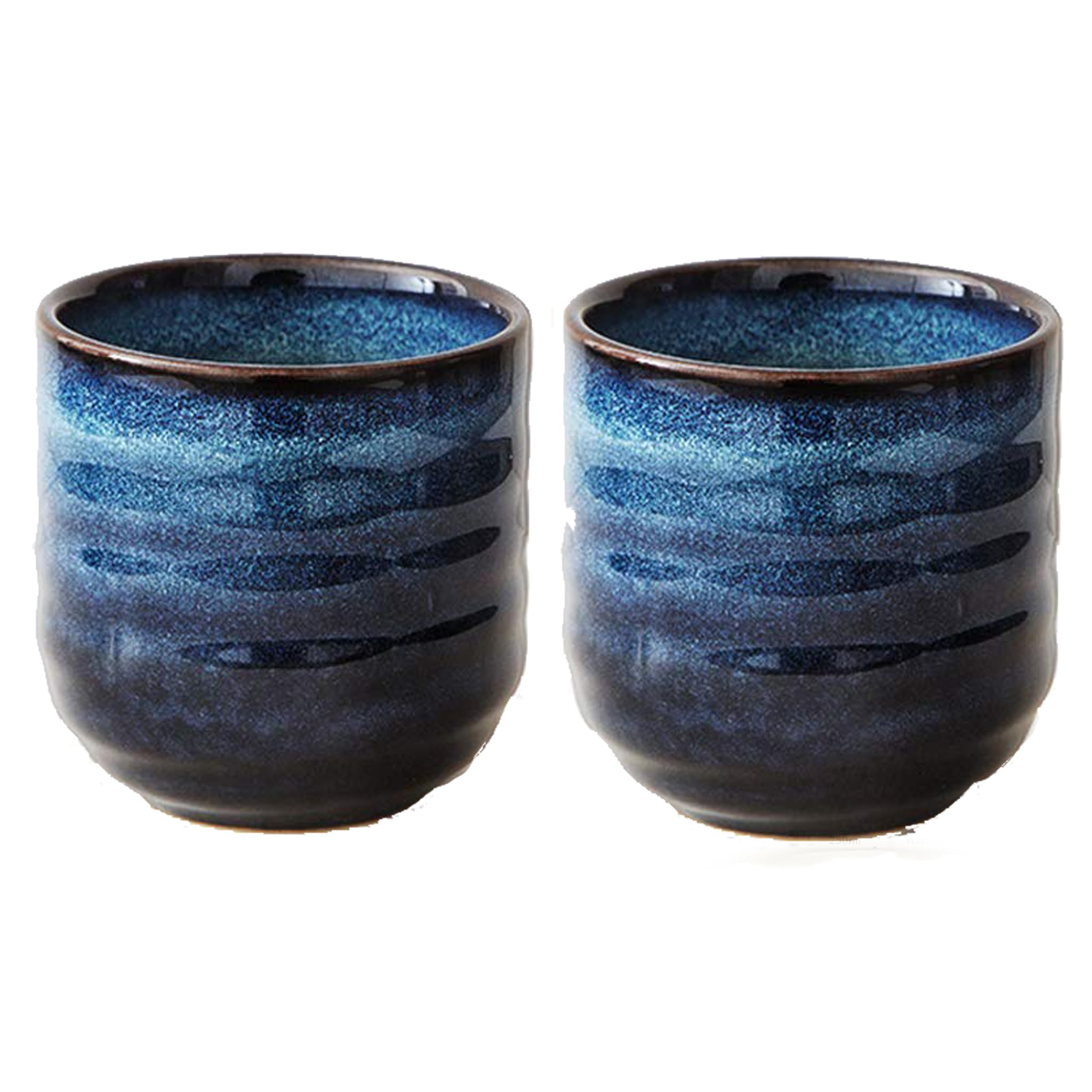 2 Ceramic Coffee Cups, Japanese Tea Set, Yerba Mate Cup