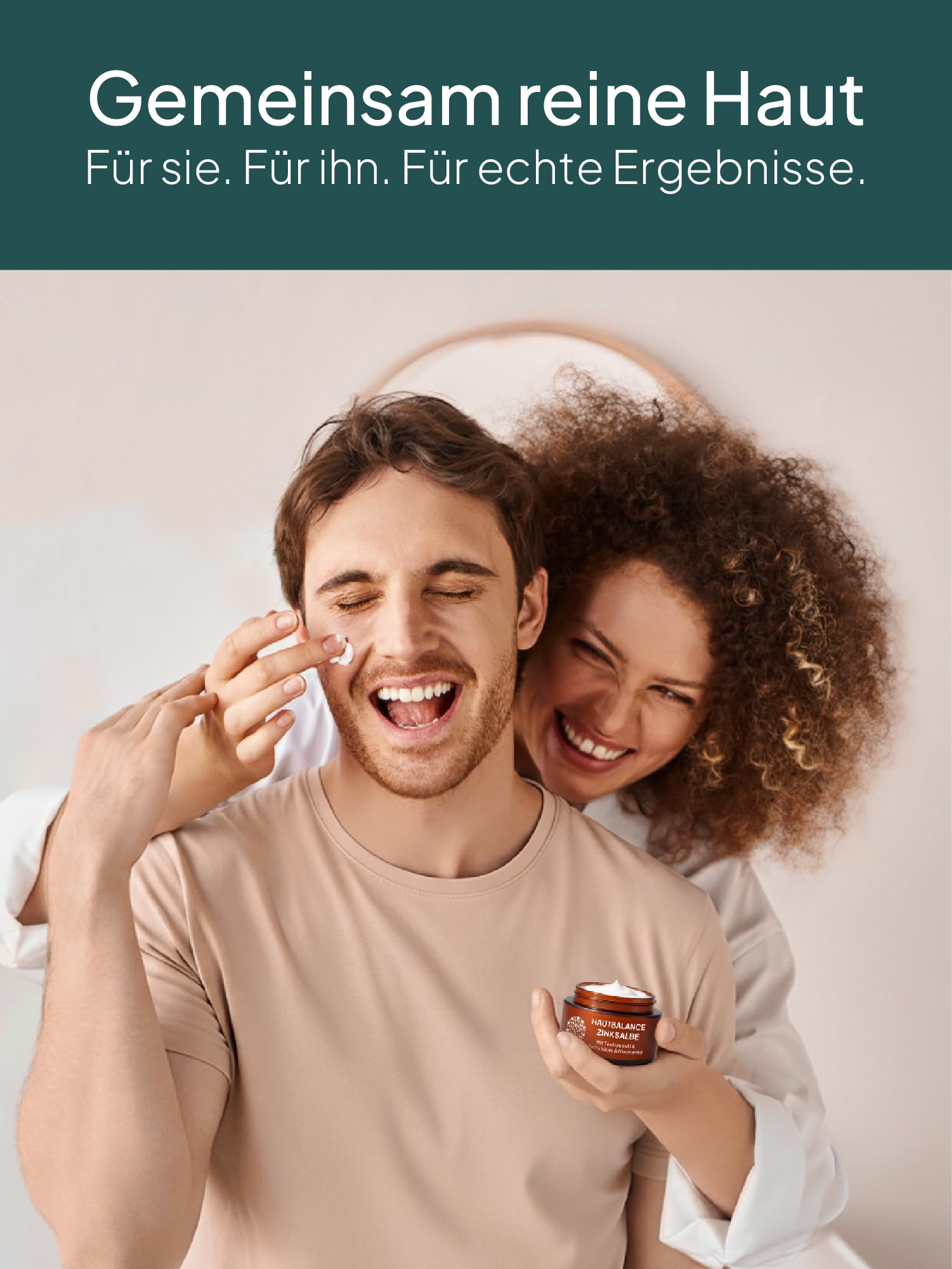 GRÜNE VALERIE® Zinksalbe gegen Pickel 100ml [HOCHDOSIERT] - Mit Teebaumöl, Salicylsäure & Niacinamid - Anti Pickel Creme - Hautbalance - Zink gegen Akne - Gesichtspflege unreine Haut mit Propolis
