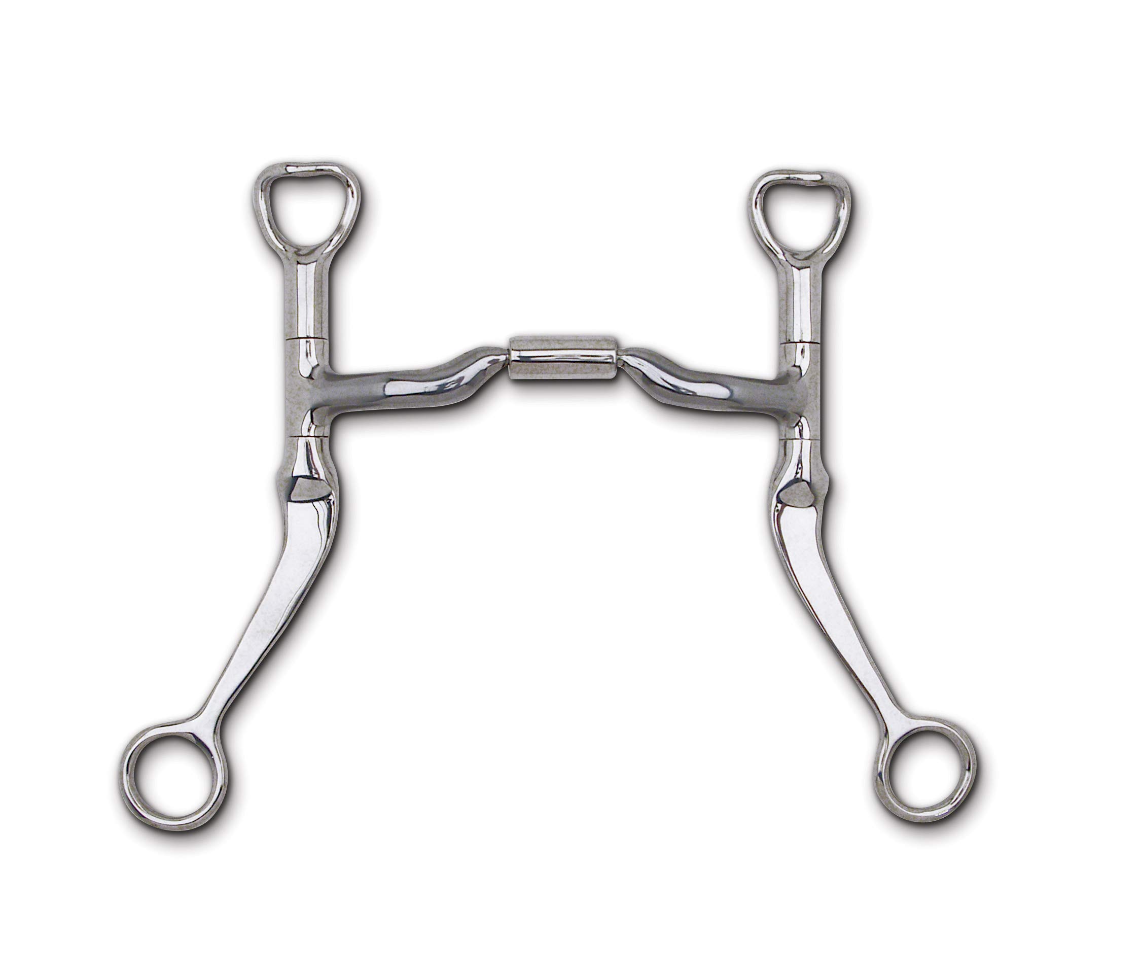 Myler Flat Shank with Sweet Iron Low Port Comfort Snaffle