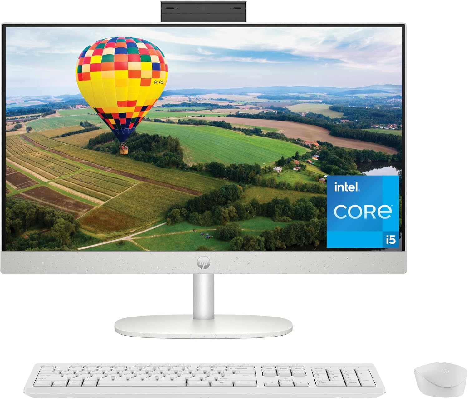 HP 23.8 inch All-in-One Desktop PC, FHD Display, 13th Generation Intel Core i5-1335U, 8 GB RAM, 256 GB SSD, Intel UHD Graphics, Windows 11 Home, 24-cr0070 (2023) HP 23.8 inch All-in-One Desktop PC, FHD Display, 13th Generation Intel Core i5-1335U, 8 GB RAM, 256 GB SSD, Intel UHD Graphics, Windows 11 Home, 24-cr0070 (2023)