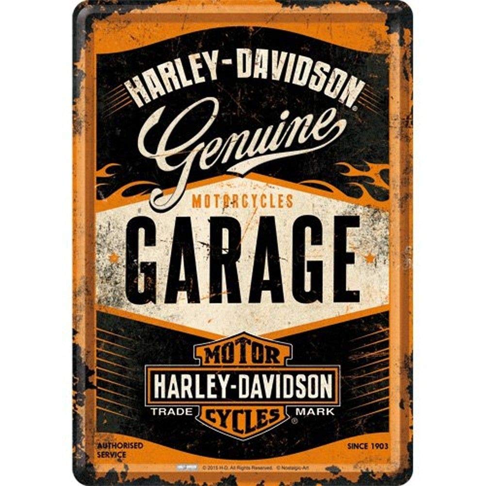 Harley Davidson Garage service Vintage Retro Sign Tin Signs METAL POSTCARD