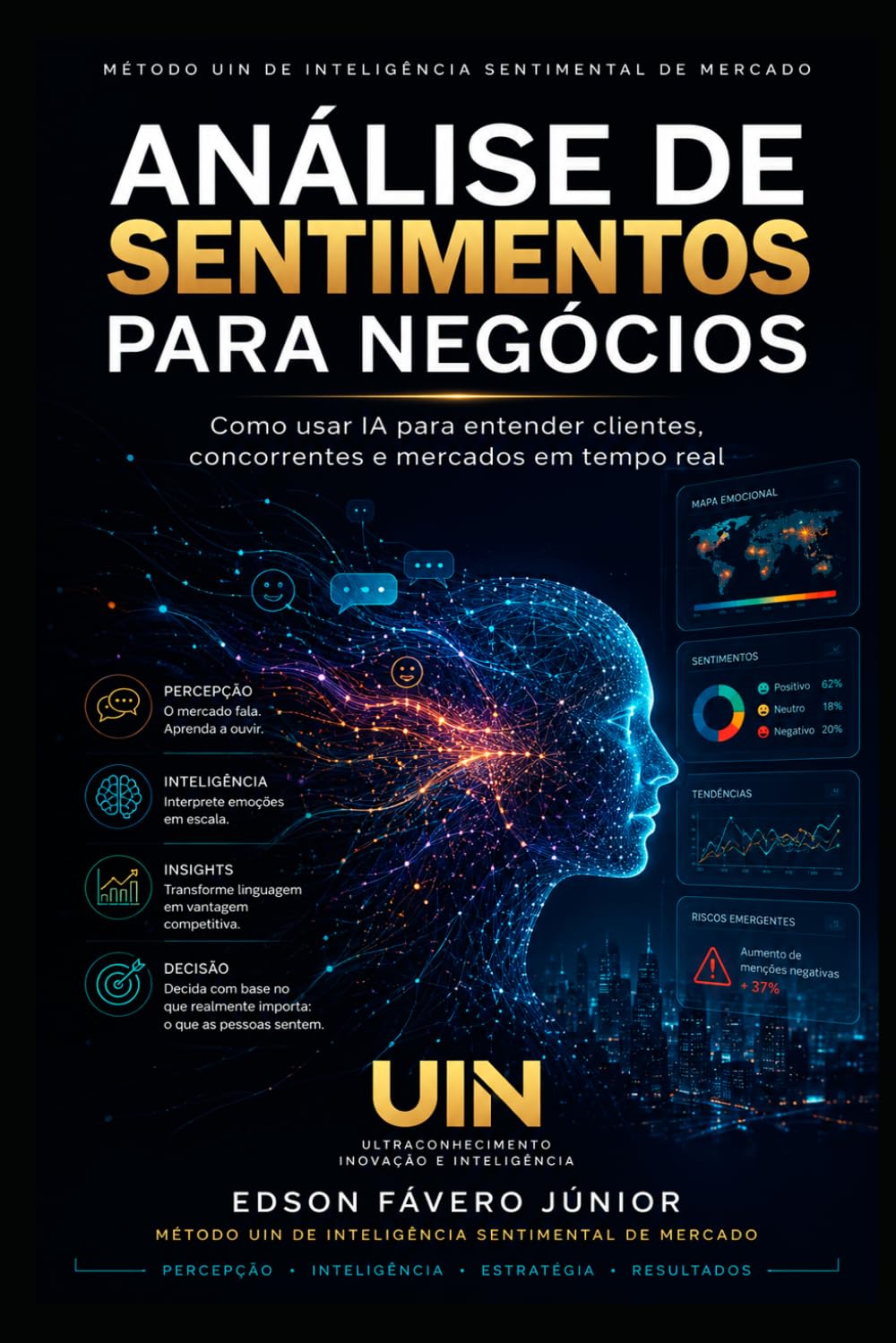 Análise de Sentimentos para Negócios: Como usar Inteligência Artificial para entender clientes, concorrentes e mercados em tempo real. Método UIN de Inteligência Sentimental de Mercado