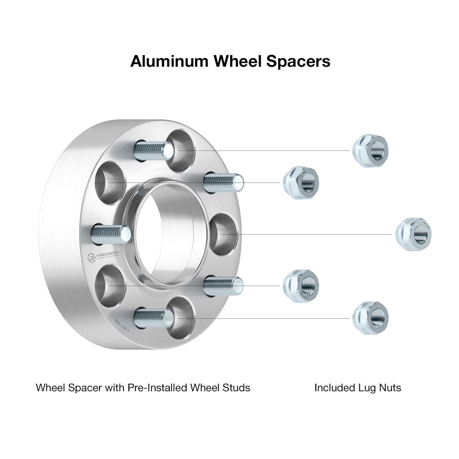 50mm (2 inch) Hubcentric 5x114.3 Wheel Spacers (66.1mm bore, 12x1.25 Studs) Compatible with Nissan Infiniti G35 G37 Q50 Q60 Q70 FX35 FX50 350z 370z Altima Maxima 300zx Sentra - Silver 66.2mm 2pcs