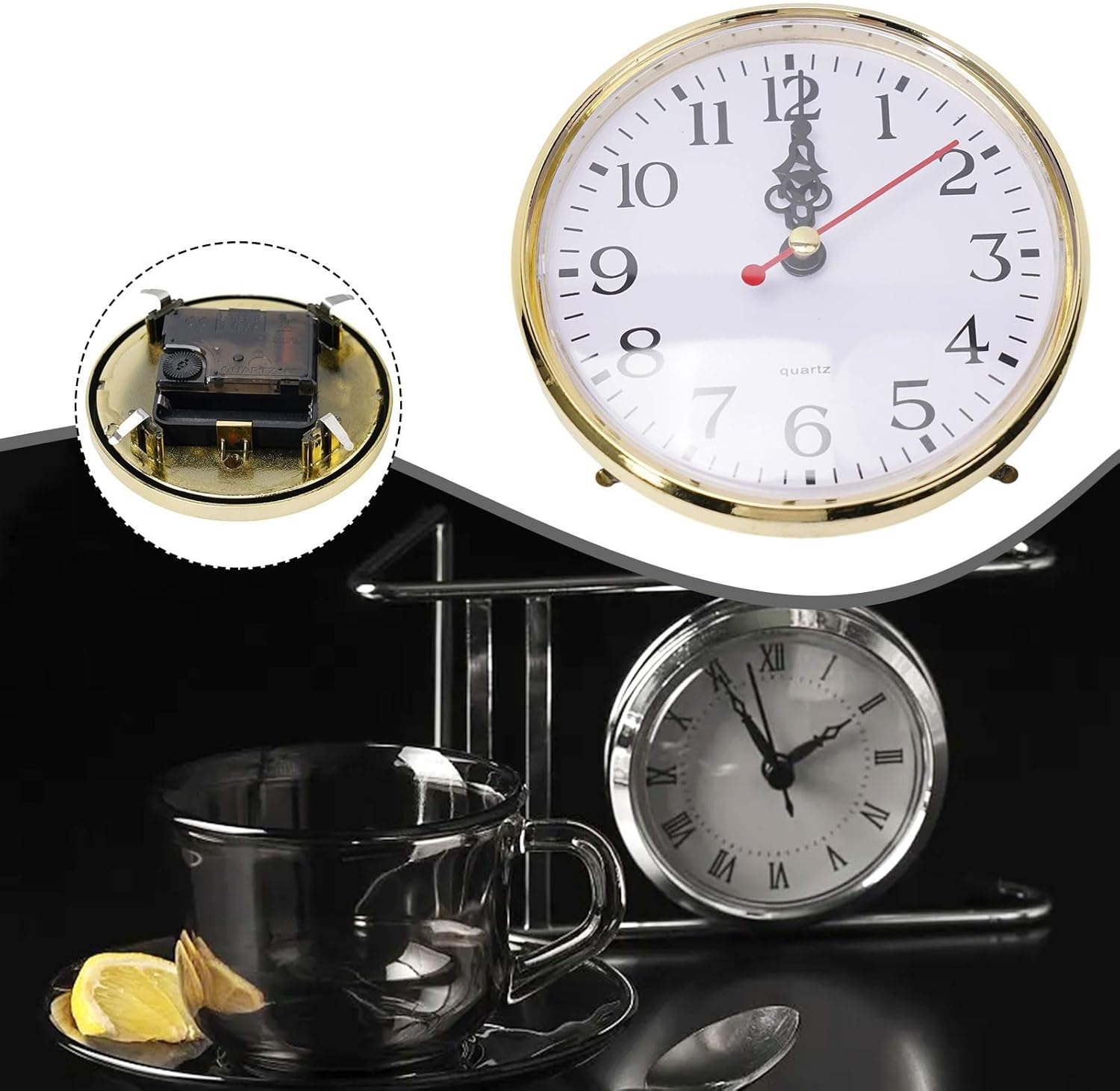Clock Movements,DIY Handicraft Clock Accessories Core 110Mm Bedroom and Home Decoration