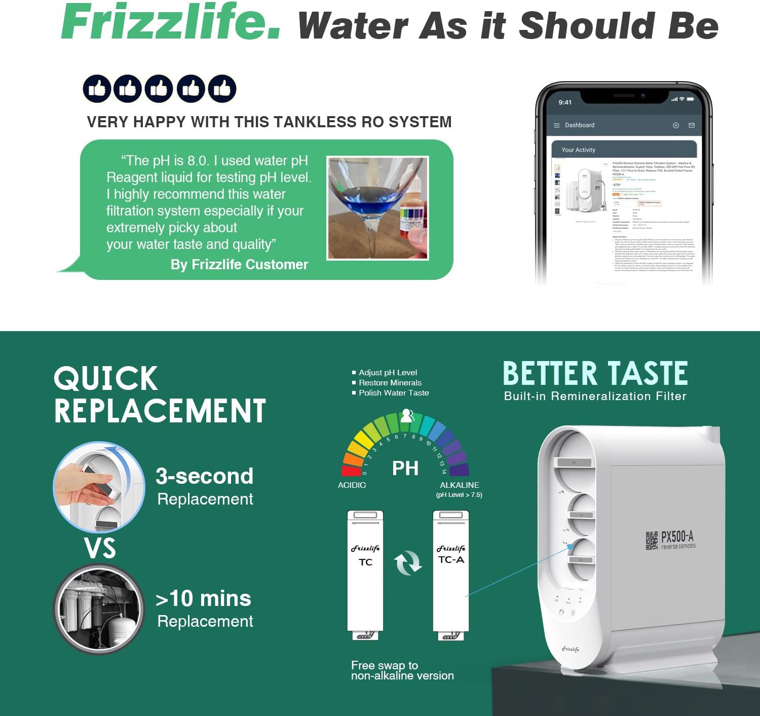 Comparison of quick filter replacement vs. traditional filter replacement