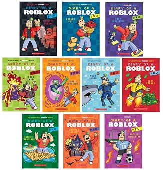Diary of a Roblox Pro Series 10-Book Collection Set Book 1 to 10 - Action-Packed Adventures for Young Gamers