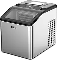 Máquina de Gelo Philco PMG35A Revestimento em Inox 127v