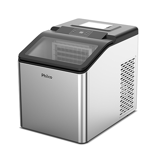 Máquina de Gelo Philco PMG35A Revestimento em Inox 127v
