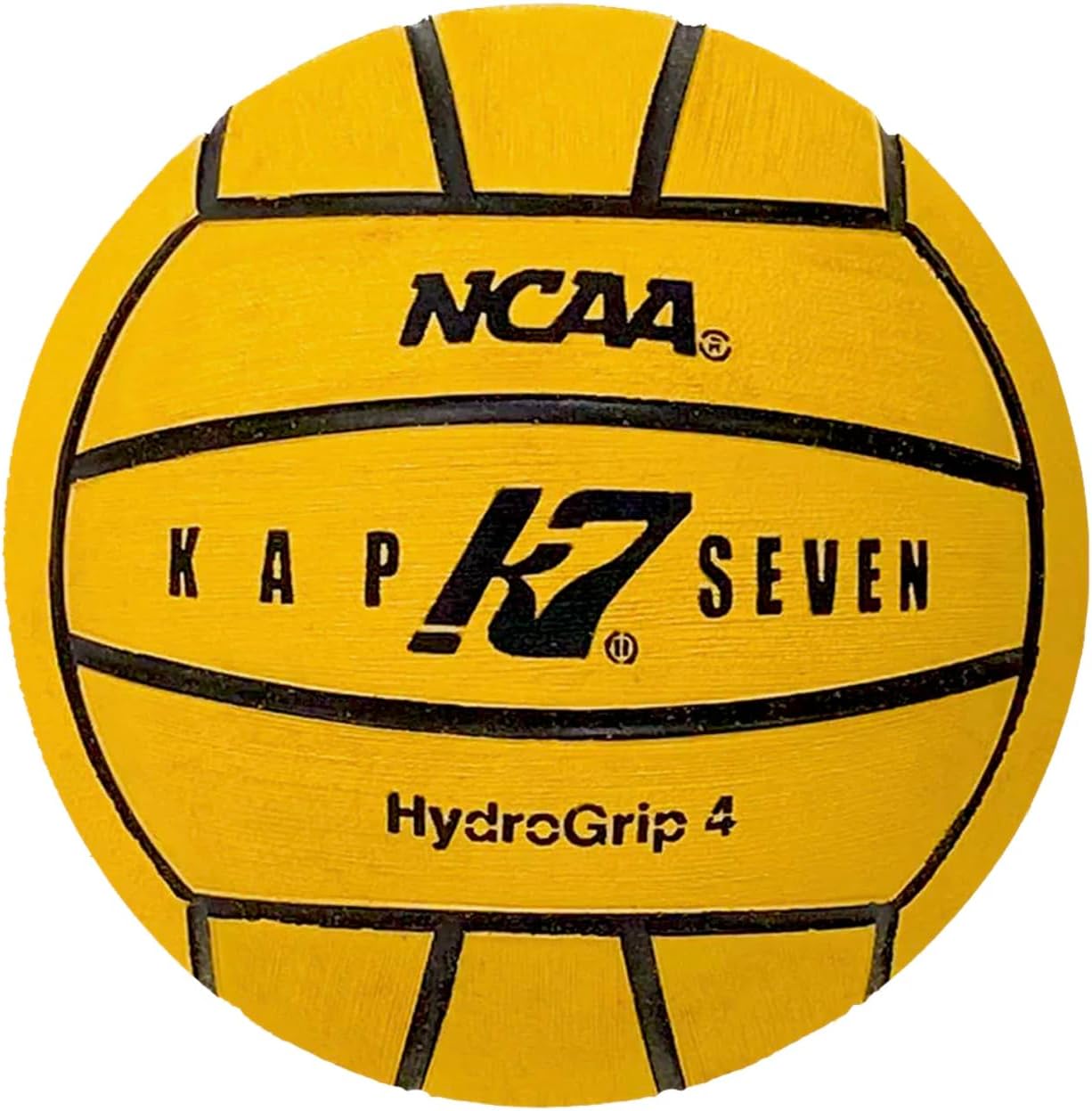 KAP7 Size 4 HydroGrip Water Polo Ball (NCAA and NFHS Official) - Yellow