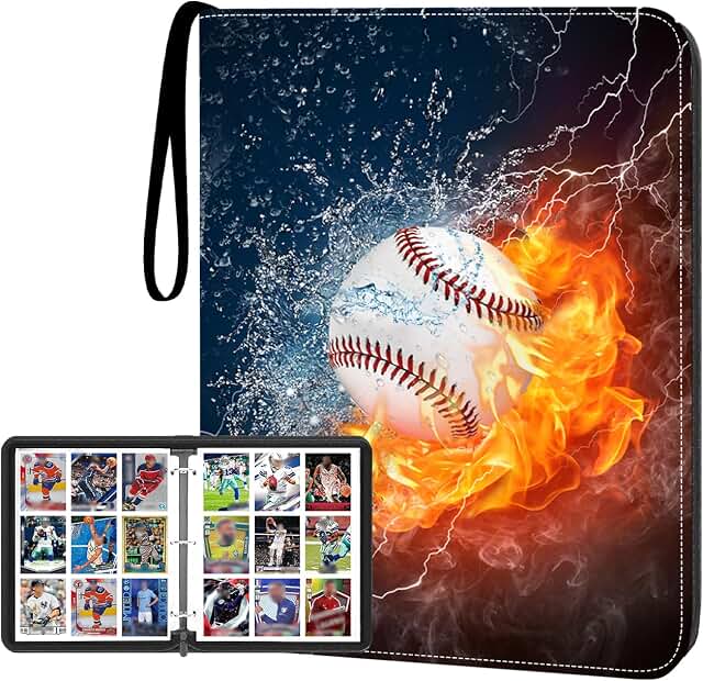 9-Pocket Baseball Card Binder