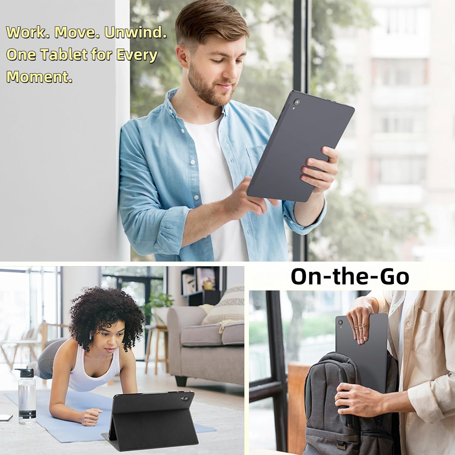 Tablet with 5MP Front Camera and 13MP Rear Camera