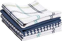 Vista 7 de T-Fal Paños de Cocina Premium con Textura de Waffle: Altamente Absorbentes, Súper Suaves y Duraderos - 100% Algodón, 12"x13" Toalla Plana