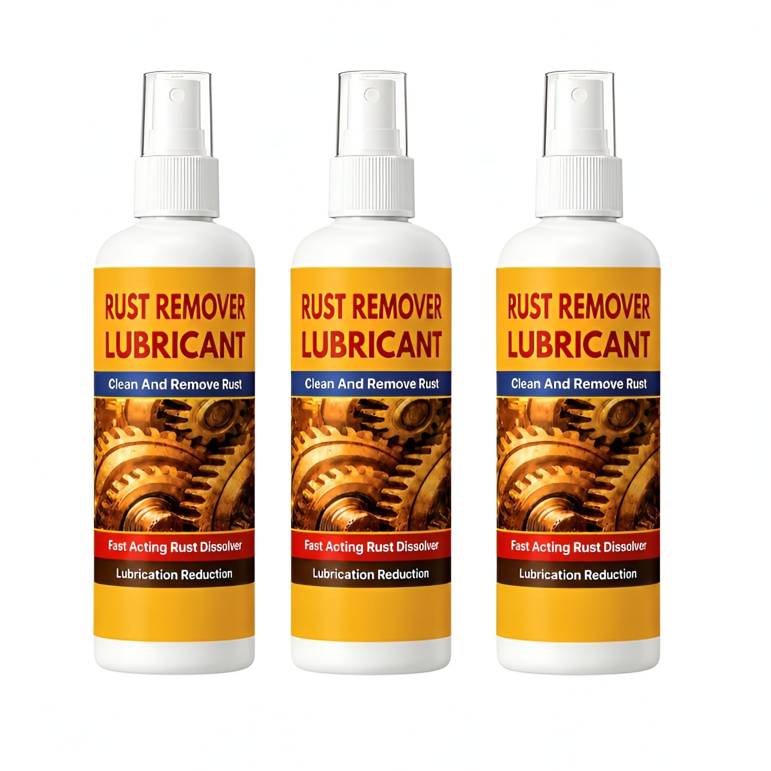 Rust Release Spray - Rust Remover, Lubricant & Cleaner Spray – Ultimate Heavy-Duty Rust Eliminator & Multi-Surface Cleaner for Automotive, Industrial & Home Use - 3x100ml Each-image-23
