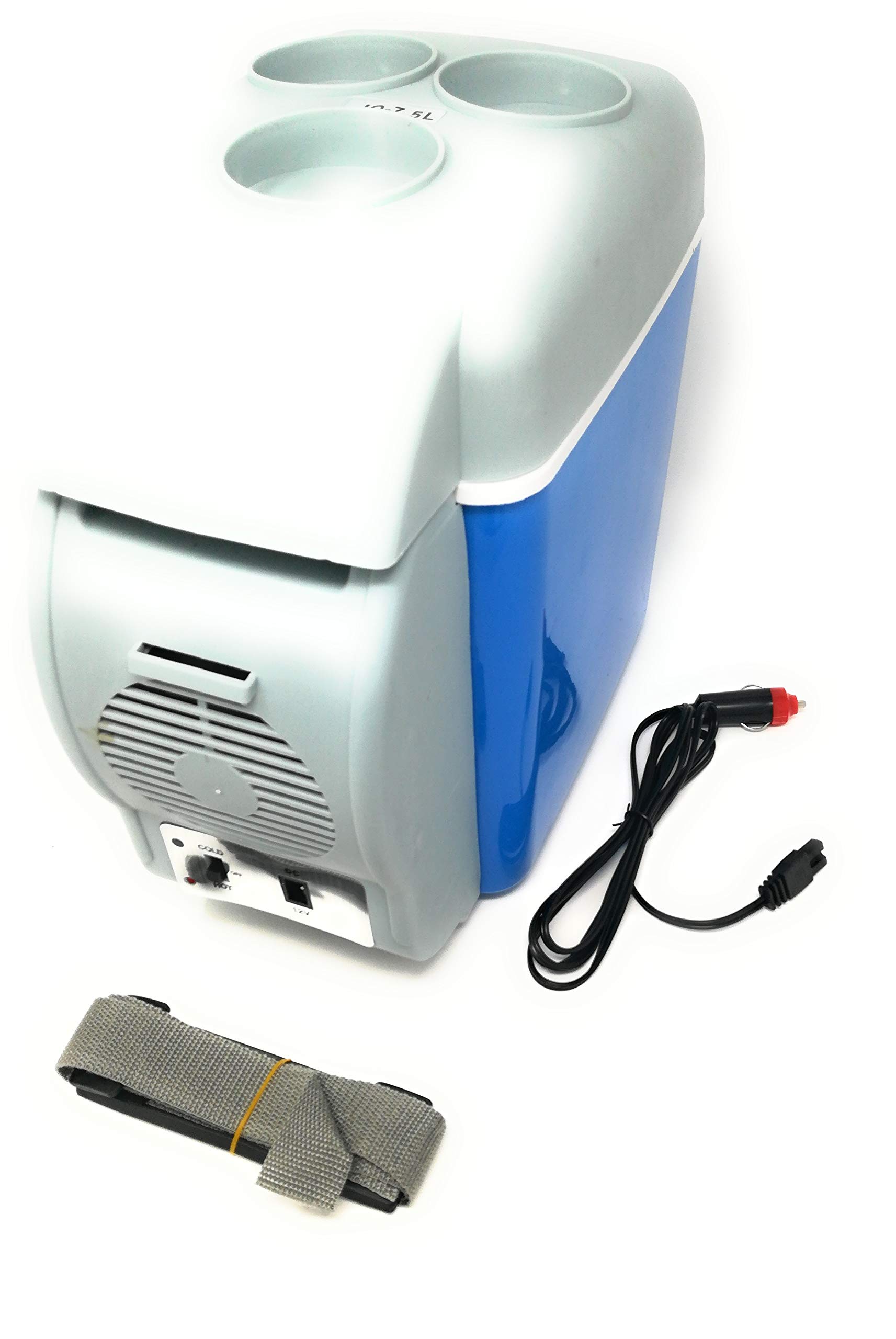 tempo di saldi Mini Frigo Portatile da Viaggio per Auto Camper 7,5 L Caldo Freddo con Cavo 12V.