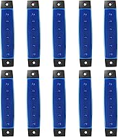 Vista 15 de Paquete de 10 Luces Laterales Marcadoras de Remolque DC 12V Verde Ahumado 3.8" 6 LED Barra de Luz de Gálibo Tira de Luz Indicadora de Señal