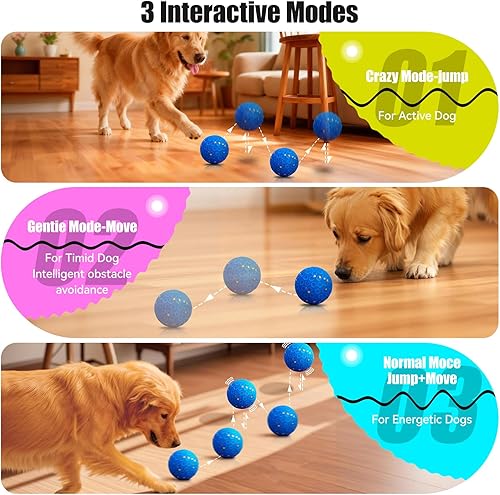 Interactive Dog Toys — side view showing full product dimensions