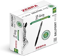 Vista 14 de Bolígrafo Zebra Z-Grip, retráctil, punta media de 1.0 mm, colores de moda variados, suministros escolares, suministros para maestros y suministros