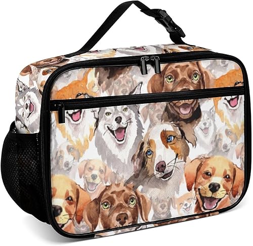 Miniatura 8 de Lonchera reutilizable de montaña, bolsa de almuerzo aislada, bolsa enfriadora, lonchera para comida y alimentos, bolsa de mano para mujeres, niños,