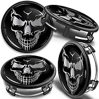 Vista 1 de Juego de 4 tapas centrales de rueda de 2.953 in compatibles con Mercedes Benz B66470207 / B66470200 negro plateado CM 48