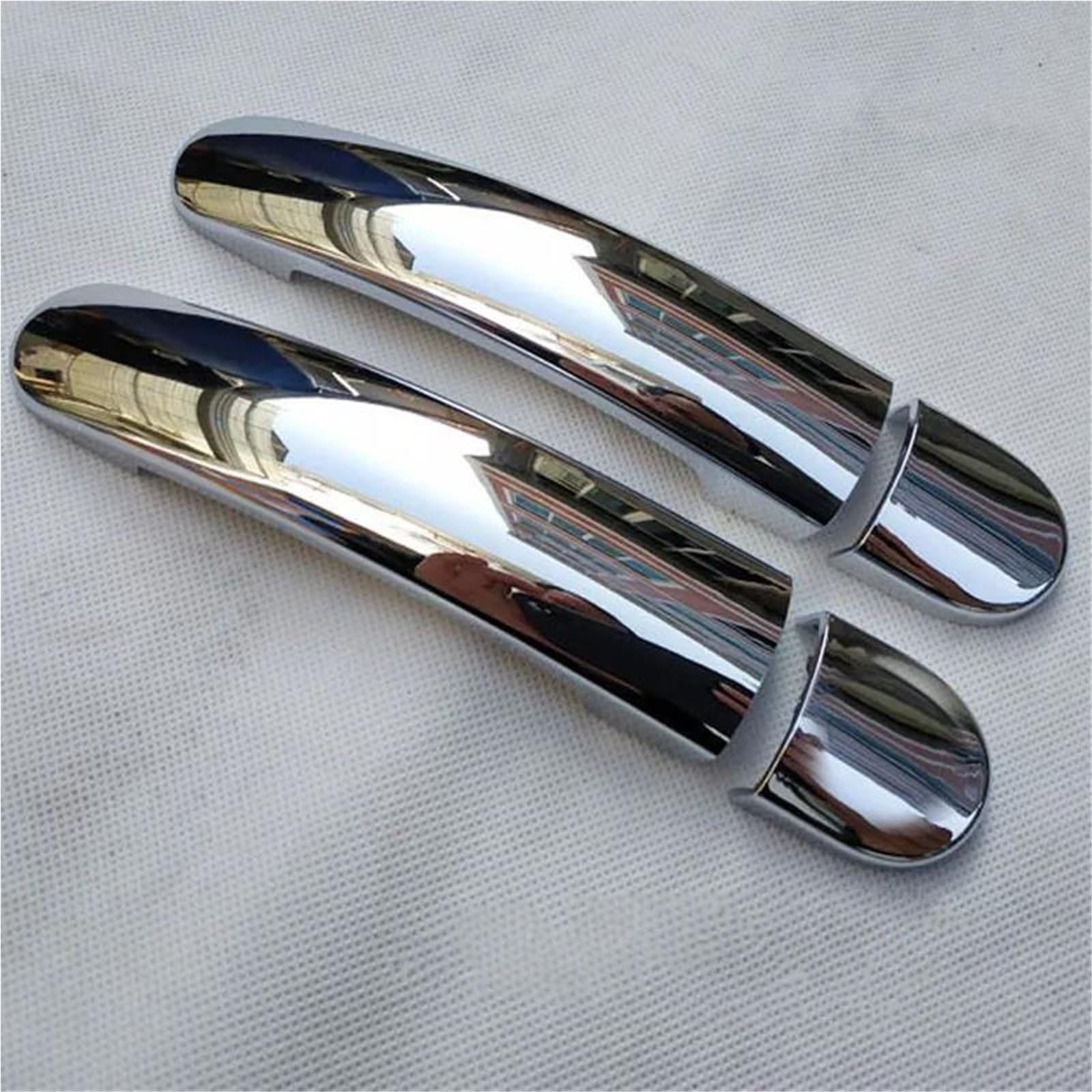 Hjkdsz Style 3 Car Door Protection For Tt 8J 8N For Mk1 For Mk2 Rs Accessories Car Door Handle Cover Trim Handles Covers Chrome(Style 3)